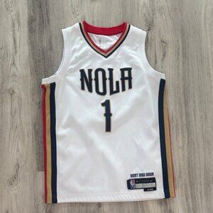 NIKE NEW ORLEANS PELICANS ZION WILLIAMSON   NOLA White Basketball Jersey 10/12